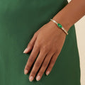 ECW GREEN EVIL EYE BRACELET