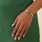 ECW GREEN EVIL EYE BRACELET