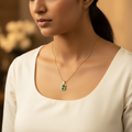 ECW EMERALD NECKLACE