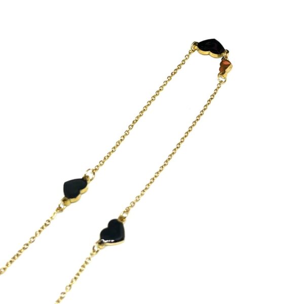 ECW MULTI HEART DELICATE NECKLACE