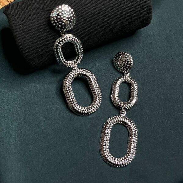 Alternative view of ECW PAMELA STATEMENT EARRING