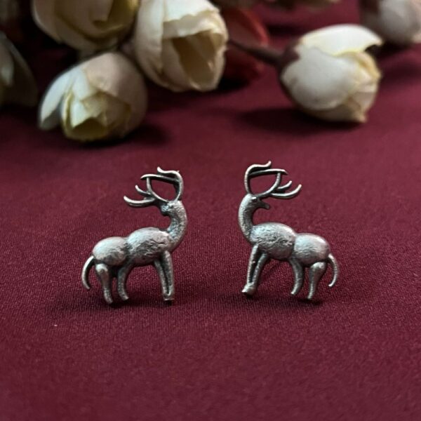 Alternative view of ECE DEER EARRING