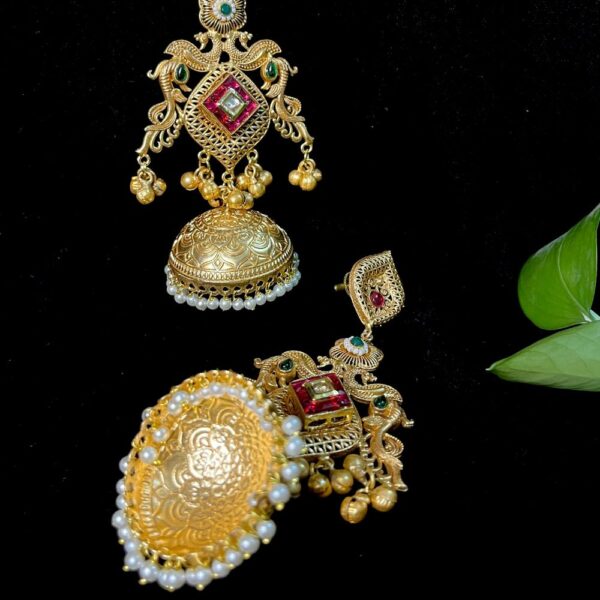 Alternative view of ECE VAIBHAVI EARRING