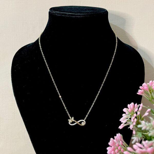 Alternative view of ECW INFINITY DELICATE NECKLACE