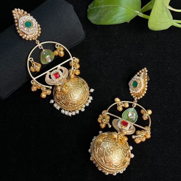 Alternative view of ECE AMRAPALLI EARRING