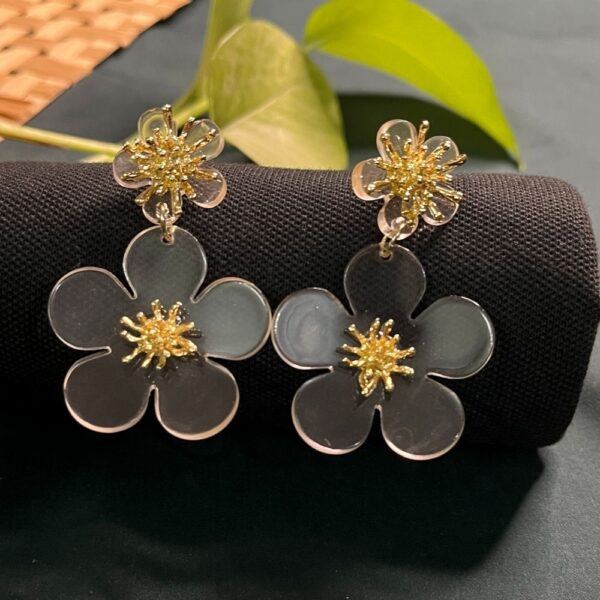 Alternative view of ECW REBECCA STATEMENT EARRING
