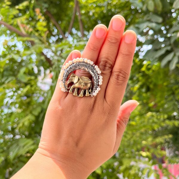 ECE HASTHI ADJUSTABLE RING